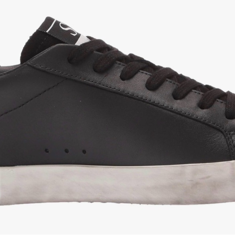 Sam Edelman Aubrie Black and White Sneakers - Picture 6 of 7